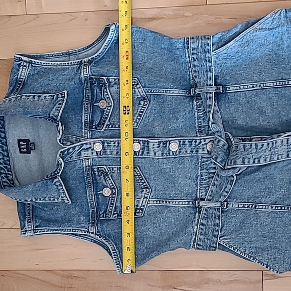 Gap women's size 8 petite jeans dress - Picture 7 of 8